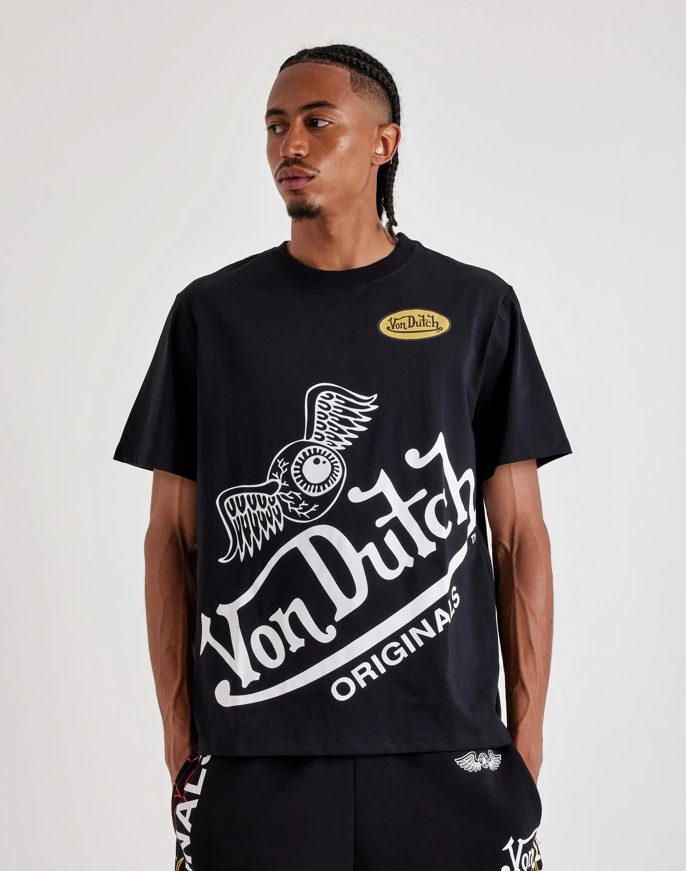 Mens Von Dutch Originals Logo Tee Mens Von Dutch Originals Logo Tee