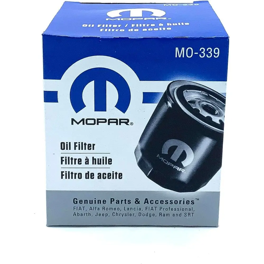 Mopar 4892339AA Oil Filter, Automotive Engine Oil Filter for Vehicle Fit