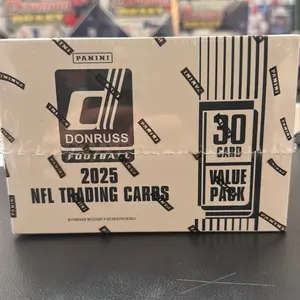 2025 Panini Donruss football cello box