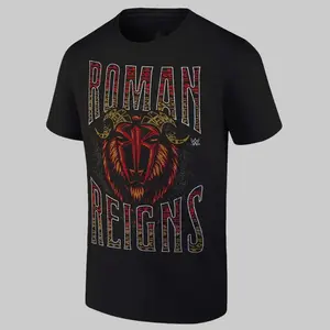 Roman Reigns Tribal GOAT Graphic Tee, Tribal Chief Wrestling Streetwear Style, Casual Outfit Gift for WWE Fans