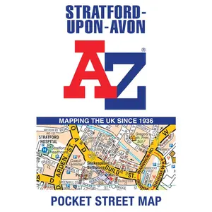 USED-Stratford-Upon-Avon A-Z Pocket Street Map by A-Z Maps (Loose Leaf)