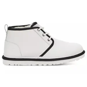 UGG Neumel Leather Boot White Black (men) by StockX