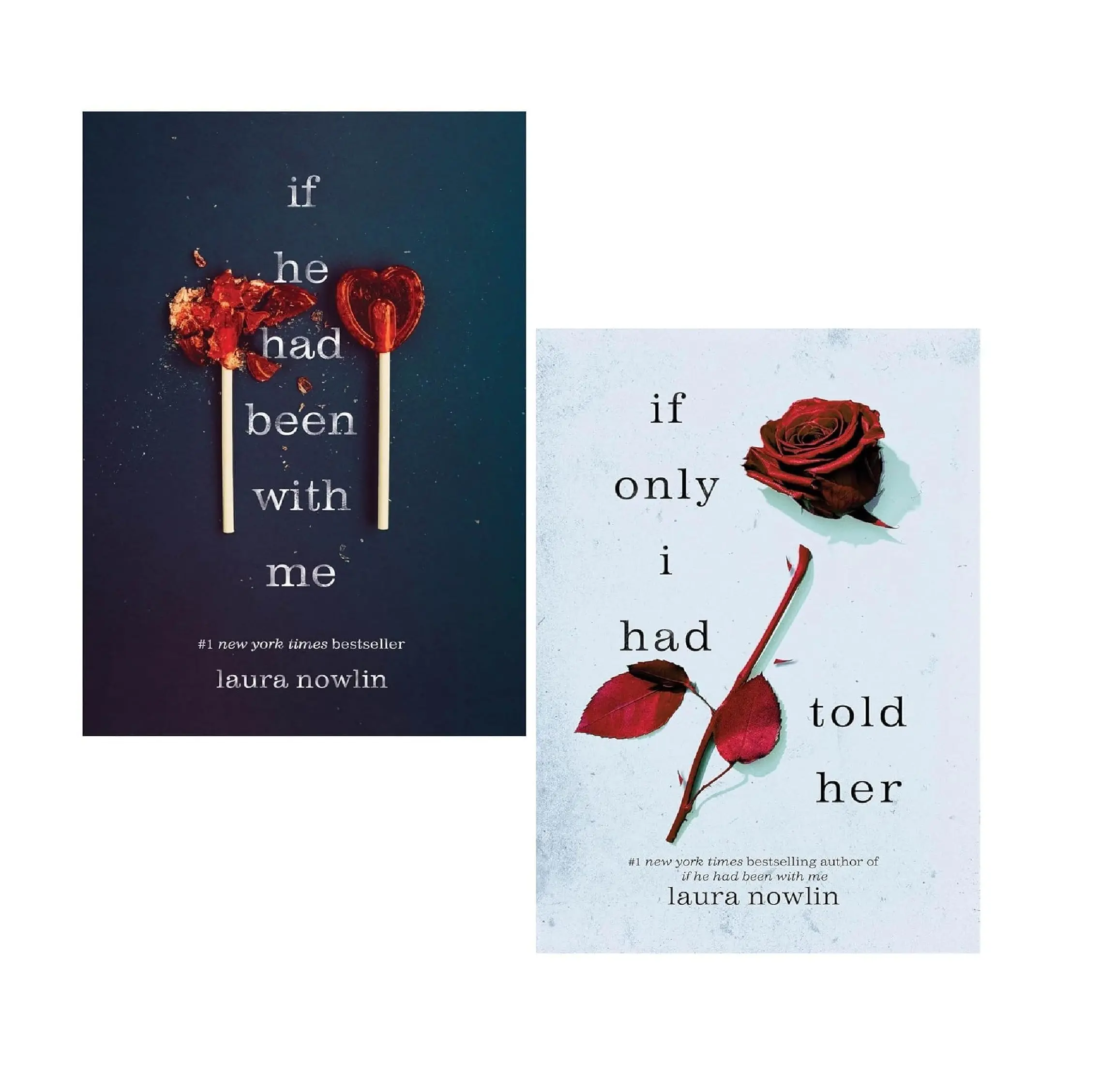 Laura Nowlin Collection 2-Book Fiction Books Box Set, Paperback Editions: If He Had Been With Me & If Only I Had Told Her