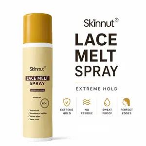 Lace Melting Spray And Holding Spray, Extra Hold Melting Spray for Lace Wigs, Strong Natural Forming Hold with Fast Drying/No Residue, 5.07 FL OZ 150 ML