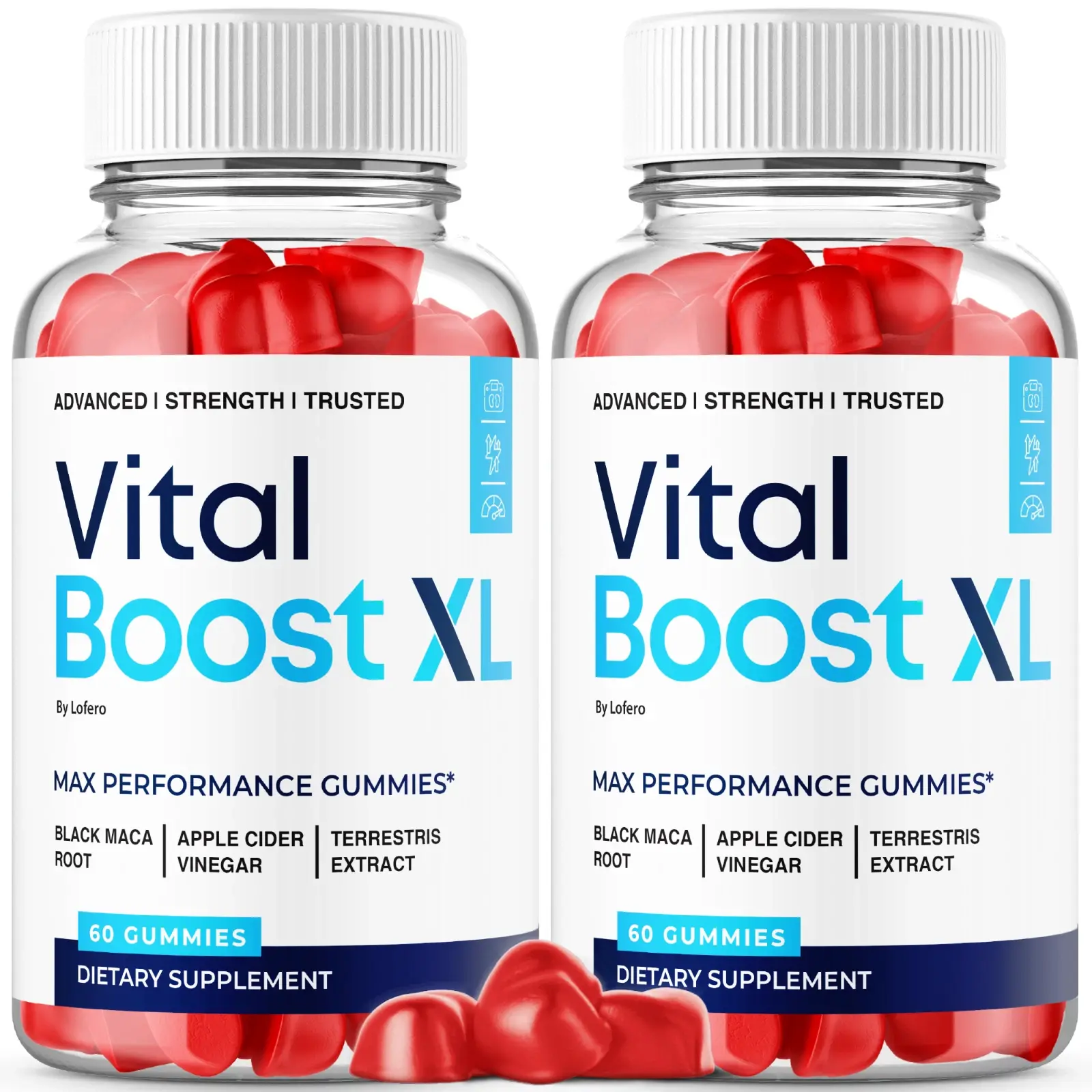 (2 Pack) Vital Boost XL Advanced Formula VitalBoost XL (120 Gummies)