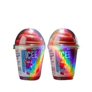 ICEE Scented Squishy Cup 2-Pack - Red - Fidget Toy Gift Set