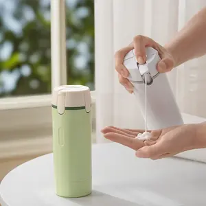 4-in-1 Leak-Proof Travel Bottle Set, Silicone Refillable Containers for Lotion, Sunscreen, Toner, Cleanser – Compact Travel Accessories for TSA Compliance