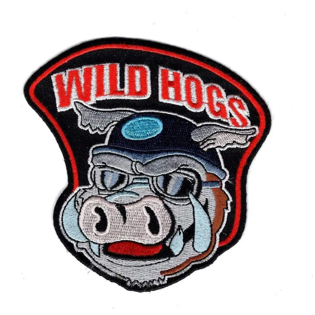 Wild Hogs Embroidered Tactical Embroidered Patch (4.0 X 4.0 inch)
