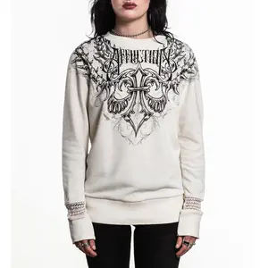 Affliction Women's Long Sleeve T-shirt Vertibrate
