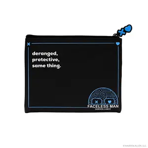 Lights Out: Faceless Man Surveillance Pen & Pencil Pouch