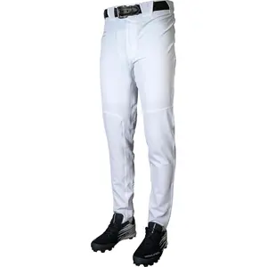 | Men’s Gold Collection Series Baseball Pants | Semi-Relaxed Tapered Fit | Adult Sizes | Solid White