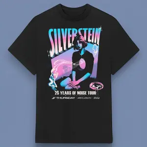 Silversteinnn 25 Years Of Noise Tour 2025 T-Shirt