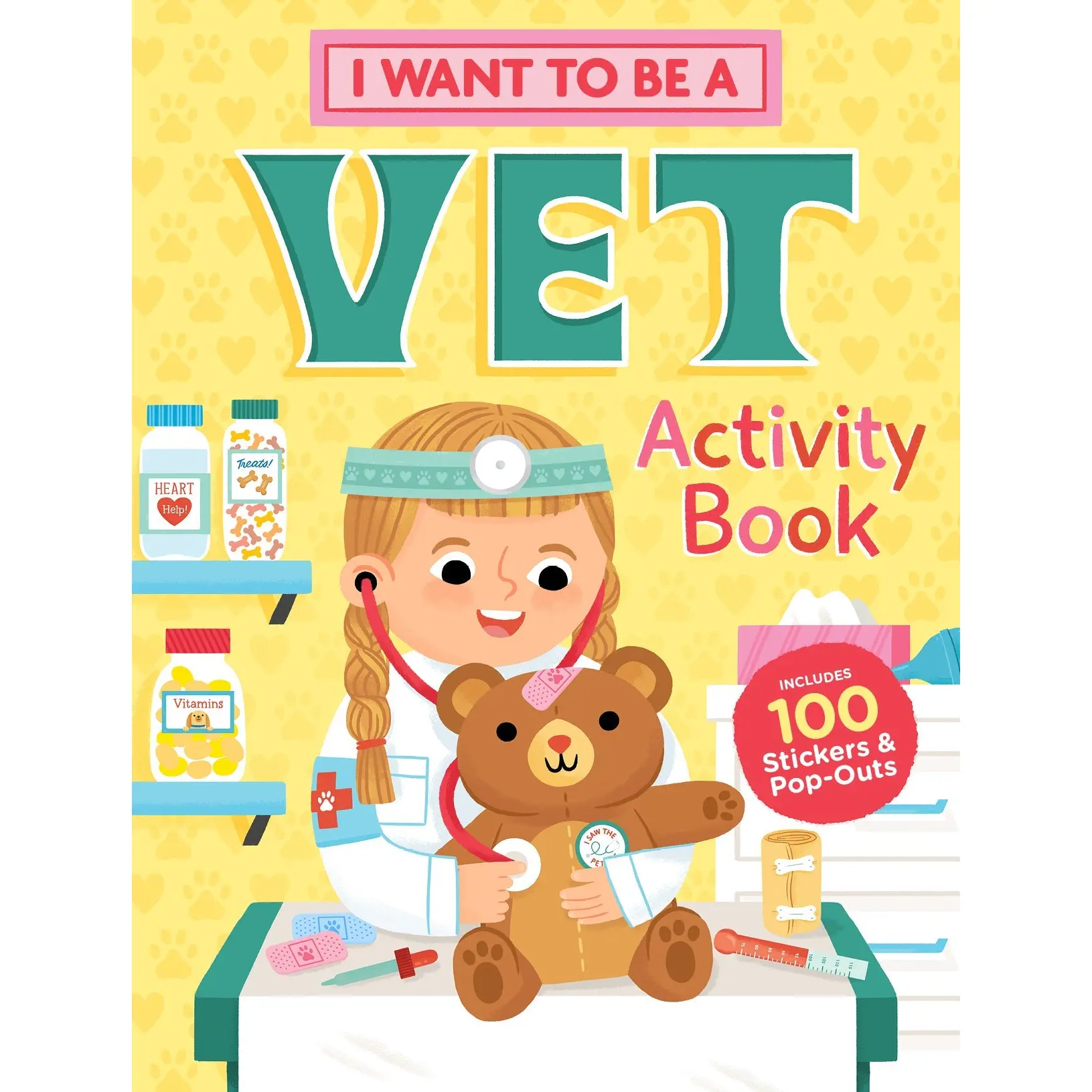 I Want to Be a Vet Activity Book by Editors of Storey Publishing [Paperback Book]