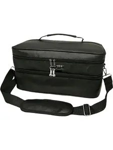 Large Beach Anti-Theft Lock Travel Makeup Bag, Secure Travel Cosmetic Case, Durable Design for Safe Storage, Ideal for On-The-Go Use, Travel Cosmetic Bags