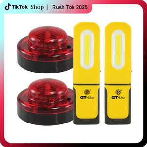 LED Emergency Beacon Roadside Flare,Super bright emergency beacon in red color,strong magnetic,360 degree visibility ,flash and steady