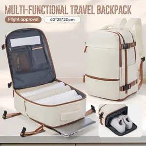 Large Travel Backpack for Women Men Mochila Airline Approved Carry On Personal Item Backpack Bag Frontier Airlines Personal Item Travel Bag Flight Approved Luggage Backpack