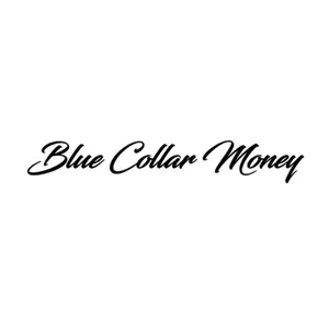 Blue Collar Money Decal - High Quality Vinyl for Trucks & Cars, Weather Resistant, Handmade in the US, Customizable Color Options