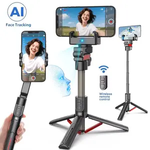 Ai Cloud Platform Stabilizer, Four-In-One 360° Rotation, Ai Phone Selfie Stick, Bluetooth-compatible Tripod, Portable and Lightweight