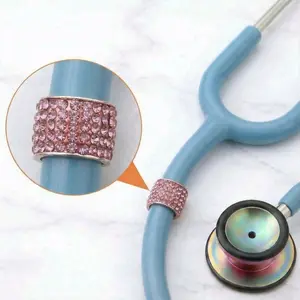 Rose Stethoscope Charm
