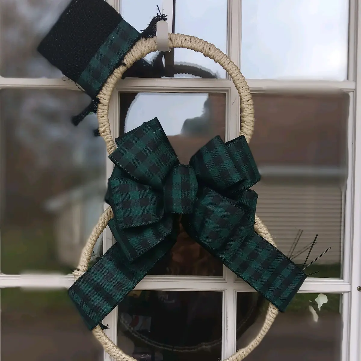 snowman wreath