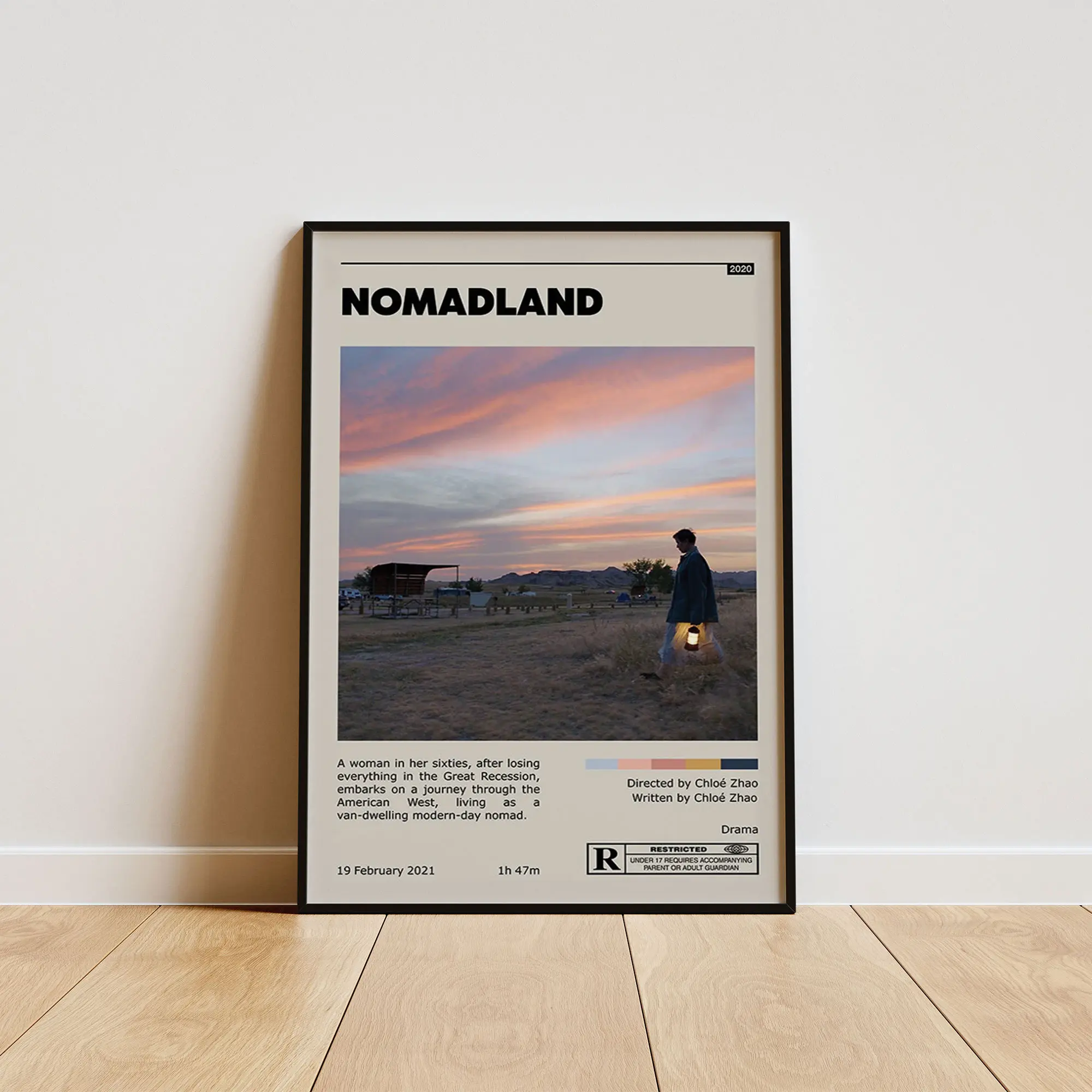 Nocturnal Animals Poster, Contemporary Wall Decor, Modern Home Aesthetic, Interior Decoration Print