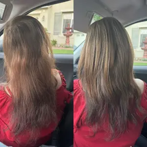 12 Inch Human Hair Toppers for Women Straight No Bangs 4.6x4  display picture 1