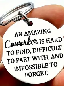 2 pieces of appreciation gifts, farewell gifts, thank-you gifts, retirement keychain. Suitable for both men and women. A farewell gift for Christmas. It's hard to find an outstanding colleague. Keychain.