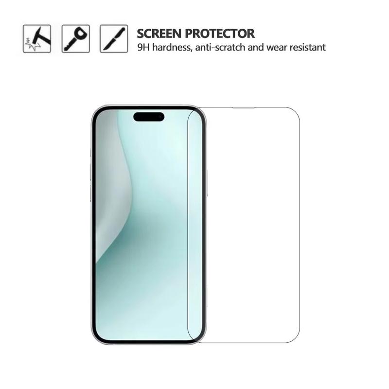 Compatible with iPhone 17 Pro – Clear Phone Case – Ultra Slim Shockproof Protective Cover Protection