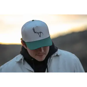 “Half Buck Half Bull Ready to Roll! Westrek Cattle Co.” Sale Barn Hat – Western Hunting Cap | Outdoor Performance Headwear | Westrek