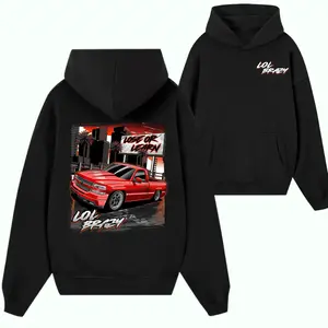 Lose or Learn Hoodie, LOL BRZY Red Chevy Truck Graphic Sweatshirt, Trokiando Mexican Truck Culture Hoodie, Unisex Streetwear