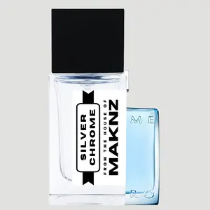 MAKNZ SILVER CHROME Men's Fragrance - citrus, aromatic, woody, fresh spicy, white floral, fresh, floral, sweet, powdery, fruity