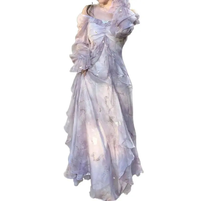 long sleeved white mini dress Milly Women's Liv Belted Pleated Dress - White main image 0