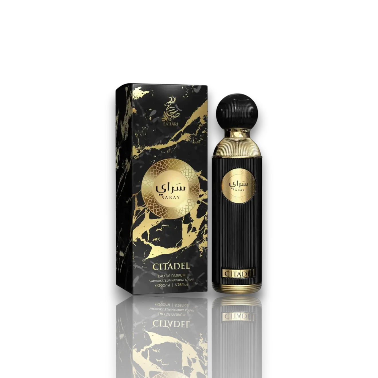 Sahari | Saray | Citadel | Unisex Fragrance | 200 ML 6.76 OZ | Eau De Parfum | Rosemary - Pink Pepper & Petitgrain