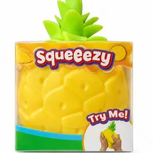 Squishy Pineapple Toy, Classic Novelty Squishy Toy for Stress Relief