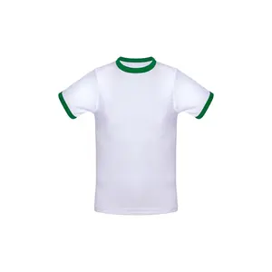 Cotton Ringer T-Shirt | Green
