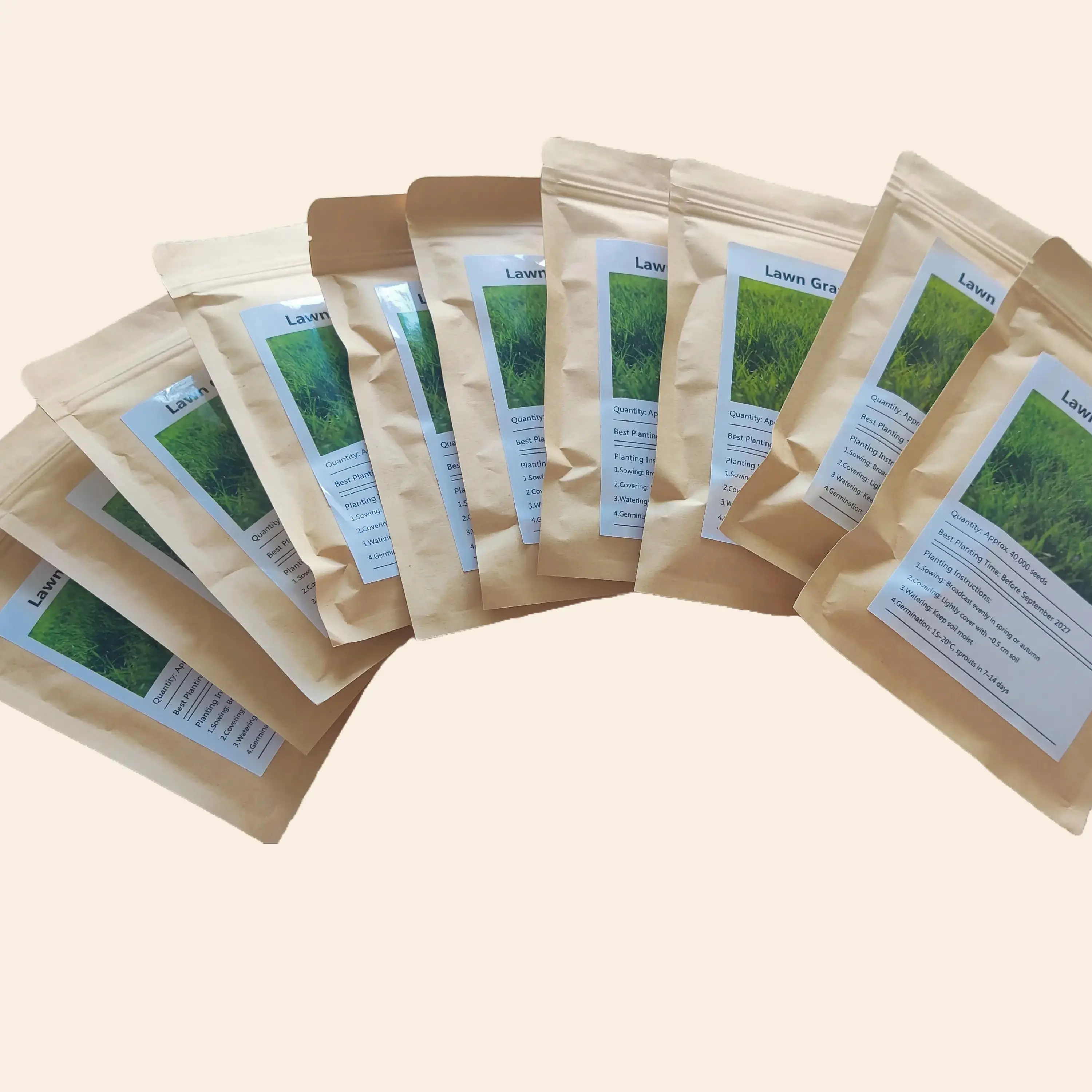 10 packs (40 square meters lawn)