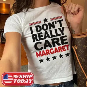 I Don't Really Care Margaret Shirt Y2K Shirt Vance TShirt JD Vance TShirt Conservative Gift For Her I Don't Really Care Interview Vance GIFT