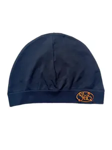 Multi Color Embroidered Stretch Beanie Hat, Tribe Letter Print, Soft Knit Skull Cap, Casual Winter Headwear for Men and Women