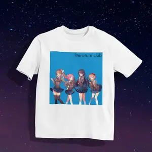 Dokeezer Shirt, Doki Doki Band Hoodie, Literature Club Tee