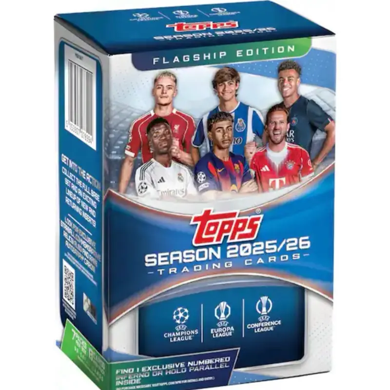 2025-2026 Topps UEFA Club Competitions Blaster Box