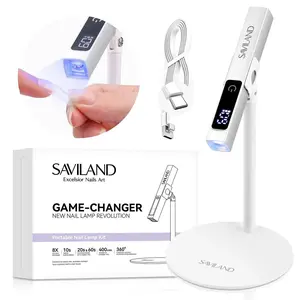 UV LED Mini Nail Dryer - Portable Handheld Mini UV Nail Dryer for Nail Art
