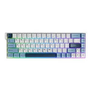 AK680 V2 wired gaming mechanical keyboard AJAZZ e-sports game specific axis ice island switch gaming player computer office compact mechanical keyboard 8K return rate RGB DIY multi scene applicability