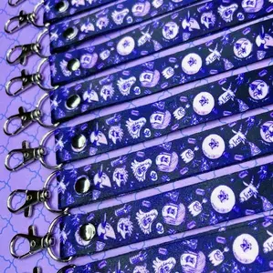 REGULAR SHOW Mordecai ⋆ Rigby all over print lanyard Fabric