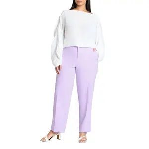 ELOQUII Women's Plus Size The 365 Straight Leg Pant