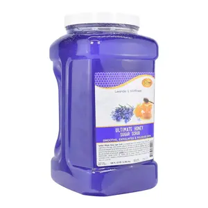 SPA REDI Sugar Body Scrub - Lavender & Wildflower, Exfoliating & Hydrating for Smooth, Glowing Skin