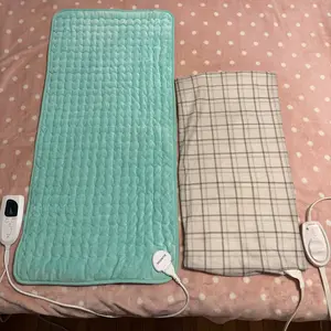 Heating pad, 40  x 20 inches,  33  x 17 inches, 24  x 12 inches,with 6 temperature levels and 4 time settings, portable, heated back, neck, shoulders, and legs, machine washable, perfect holiday gift for men and women. Multifunctional Blanket sohochic