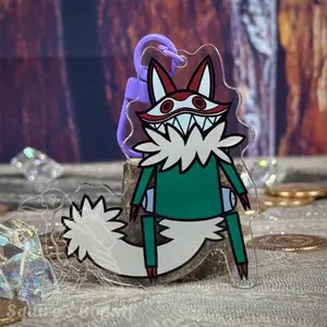 Fu Orostor Hii Gachiakuta Trash Anime Acrylic Keychain Charm 2.5”