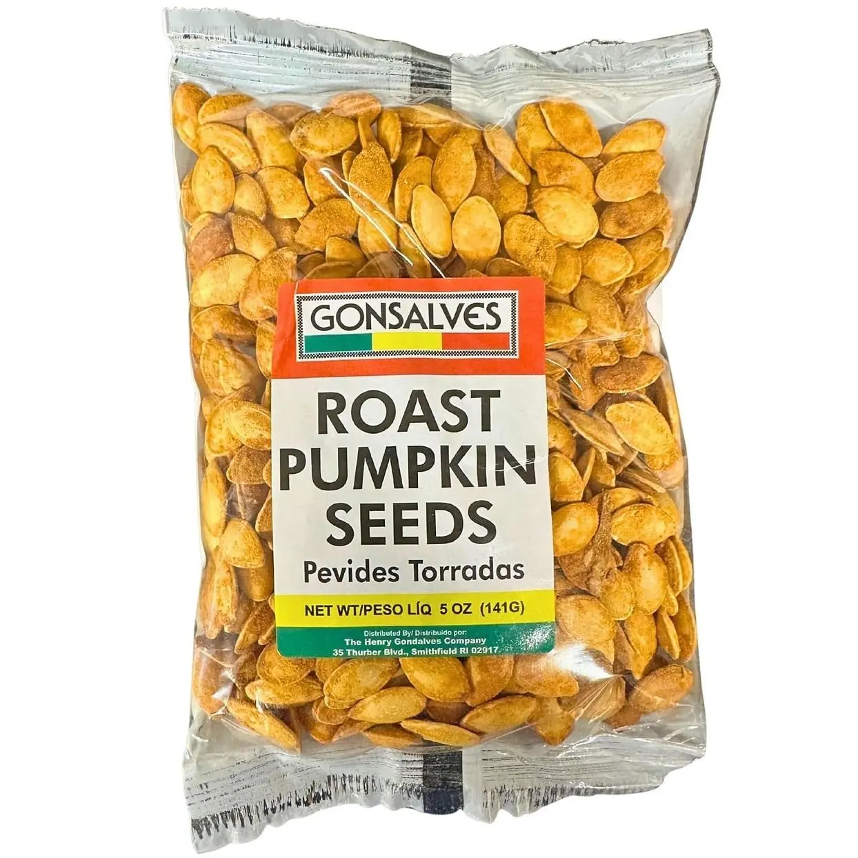 Gonsalves Portuguese Roasted Pumpkin Seeds Pevides Torradas 5 oz