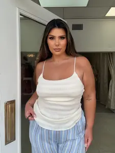 Cream Cami Multi Way Tank Top