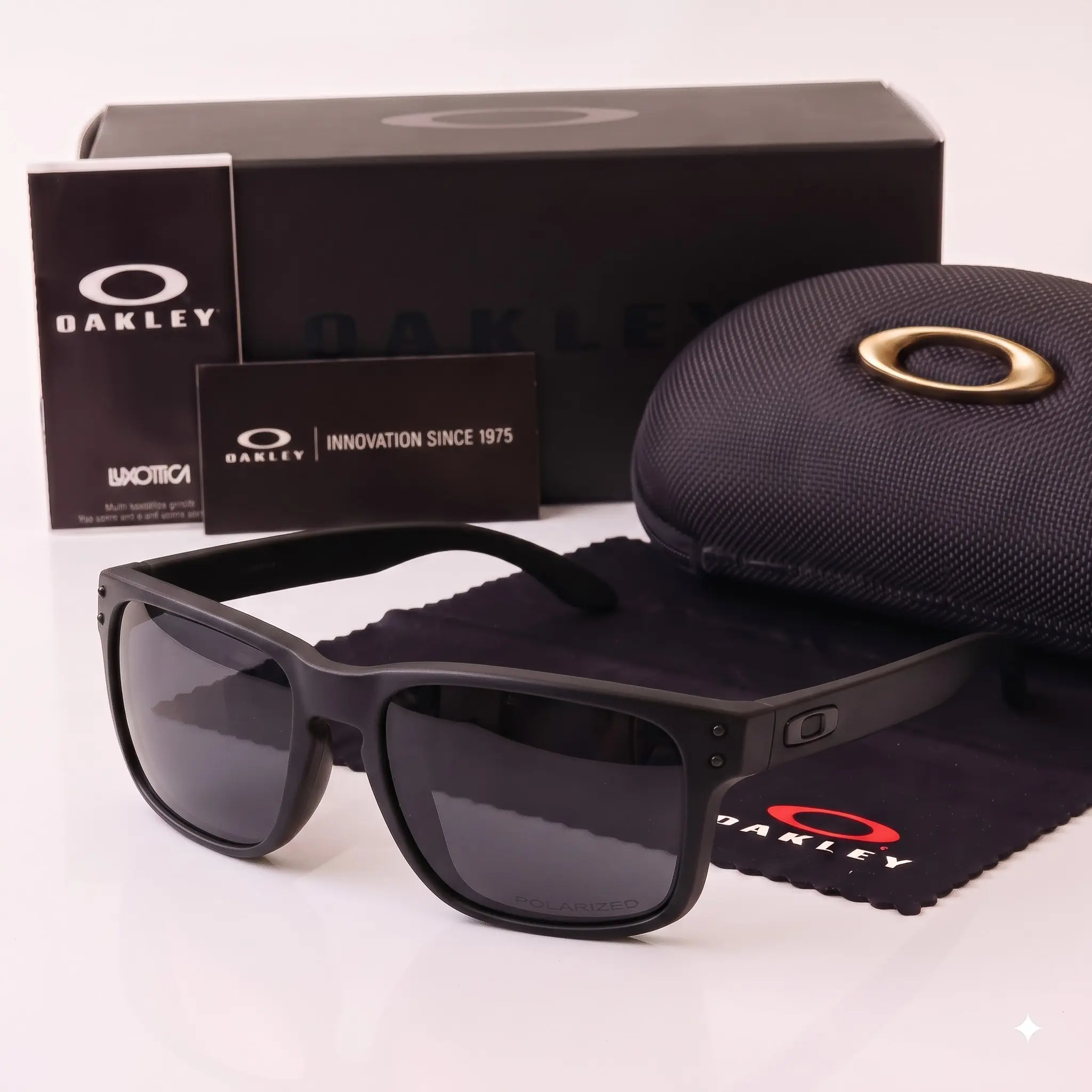 [Buy 2 get 1] Oakley Sport Sunglasses Square Frame Polarized Mirror Lens UV400 Outdoor Shades for Men Women